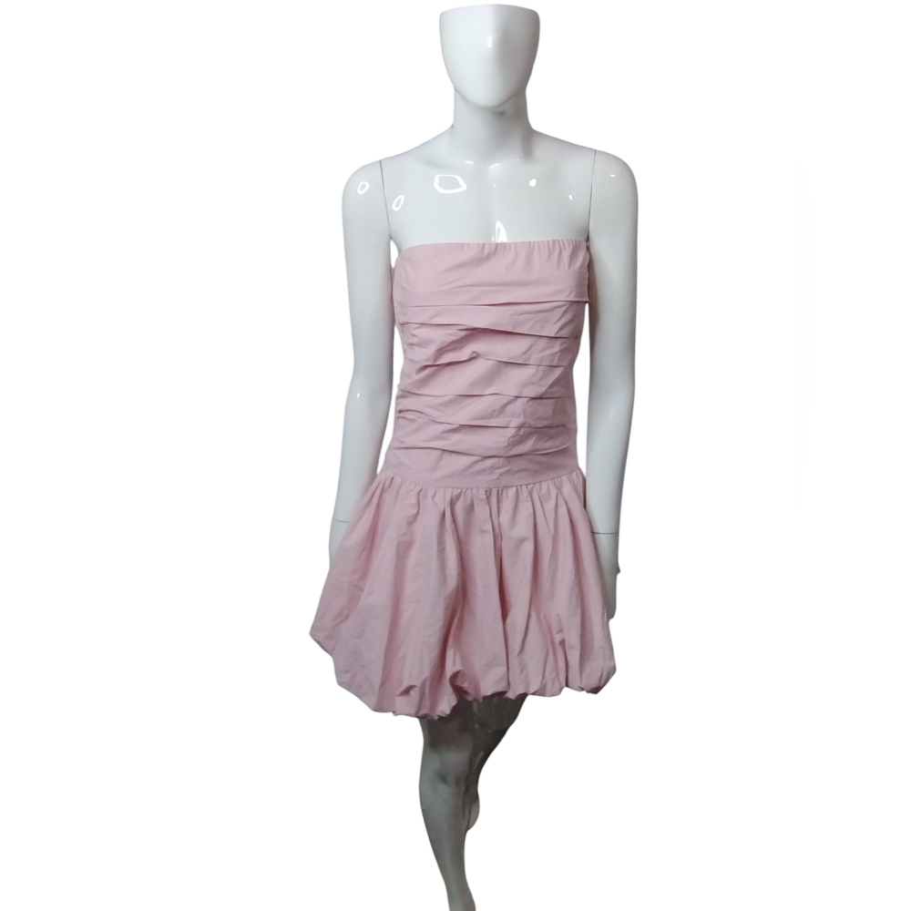 NWT Sofie The Label Mini Bubble Hem Coquette Barbiecore‎ Softgirl Dainty Dress M